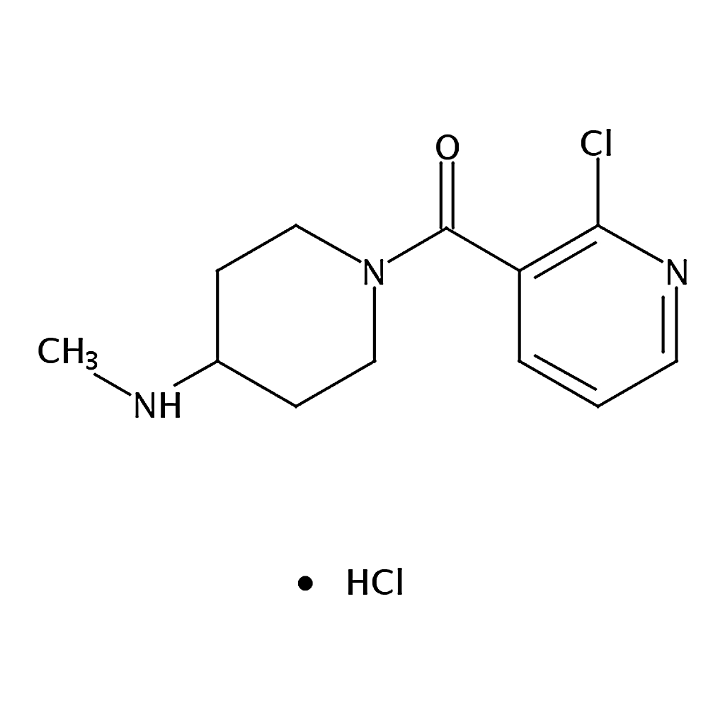RHAWN (2-Chloropyridin-3-yl)(4-(methylamino)piperidin-1-yl)methanone hydrochloride
