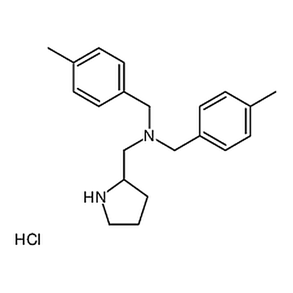 RHAWN N,N-Bis(4-methylbenzyl)-1-(pyrrolidin-2-yl)methanamine hydrochloride