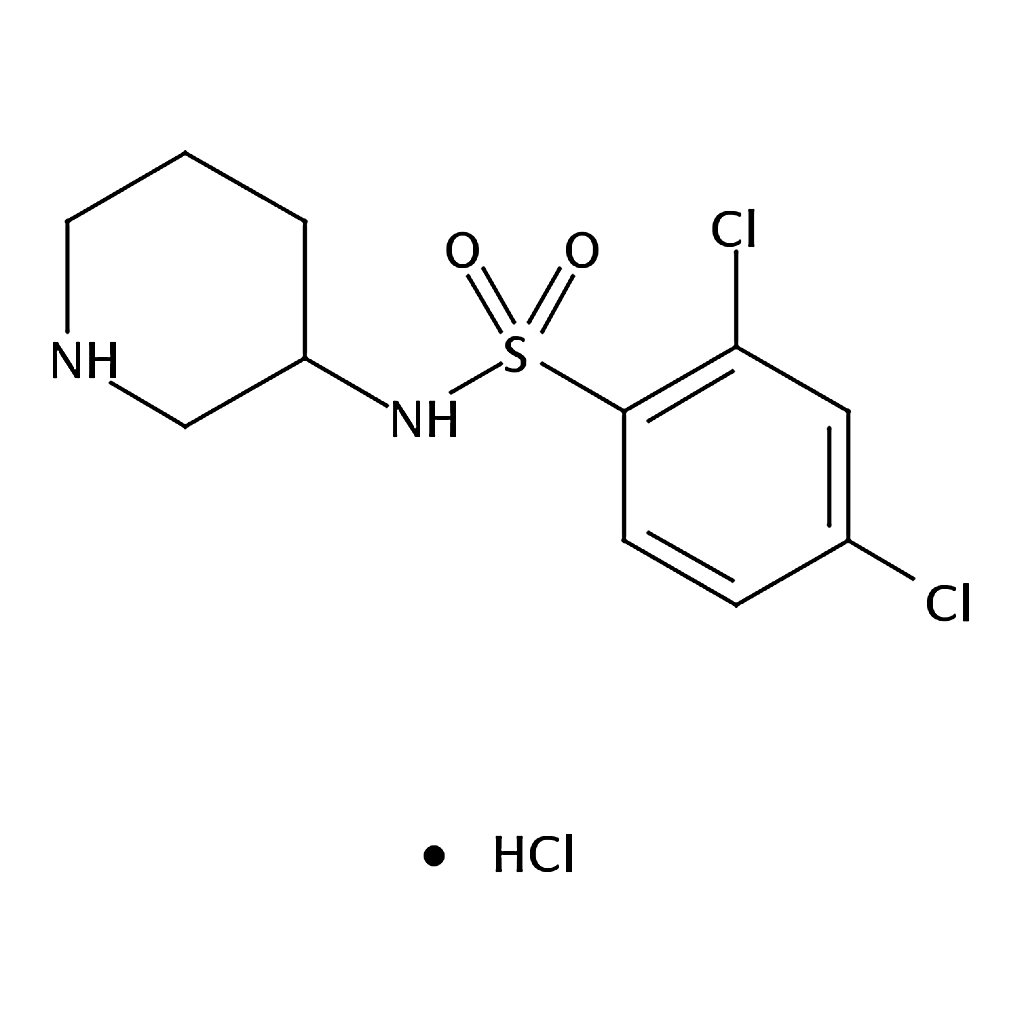 RHAWN 2,4-Dichloro-N-(piperidin-3-yl)benzenesulfonamide hydrochloride