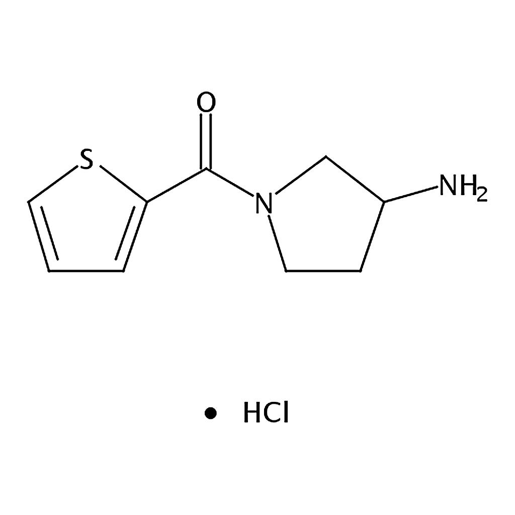 RHAWN (3-Aminopyrrolidin-1-yl)(thiophen-2-yl)methanone hydrochloride