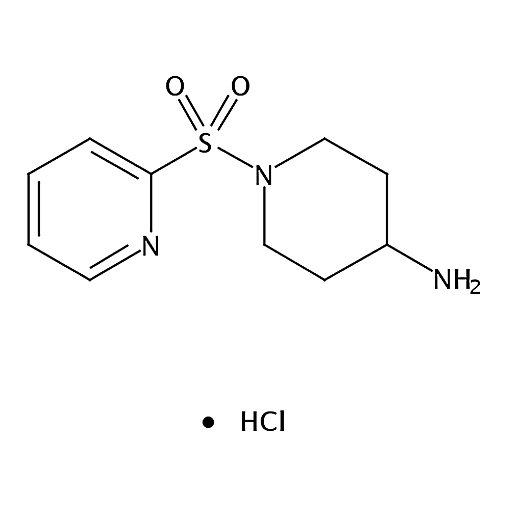 RHAWN 1-(Pyridin-2-ylsulfonyl)piperidin-4-amine hydrochloride