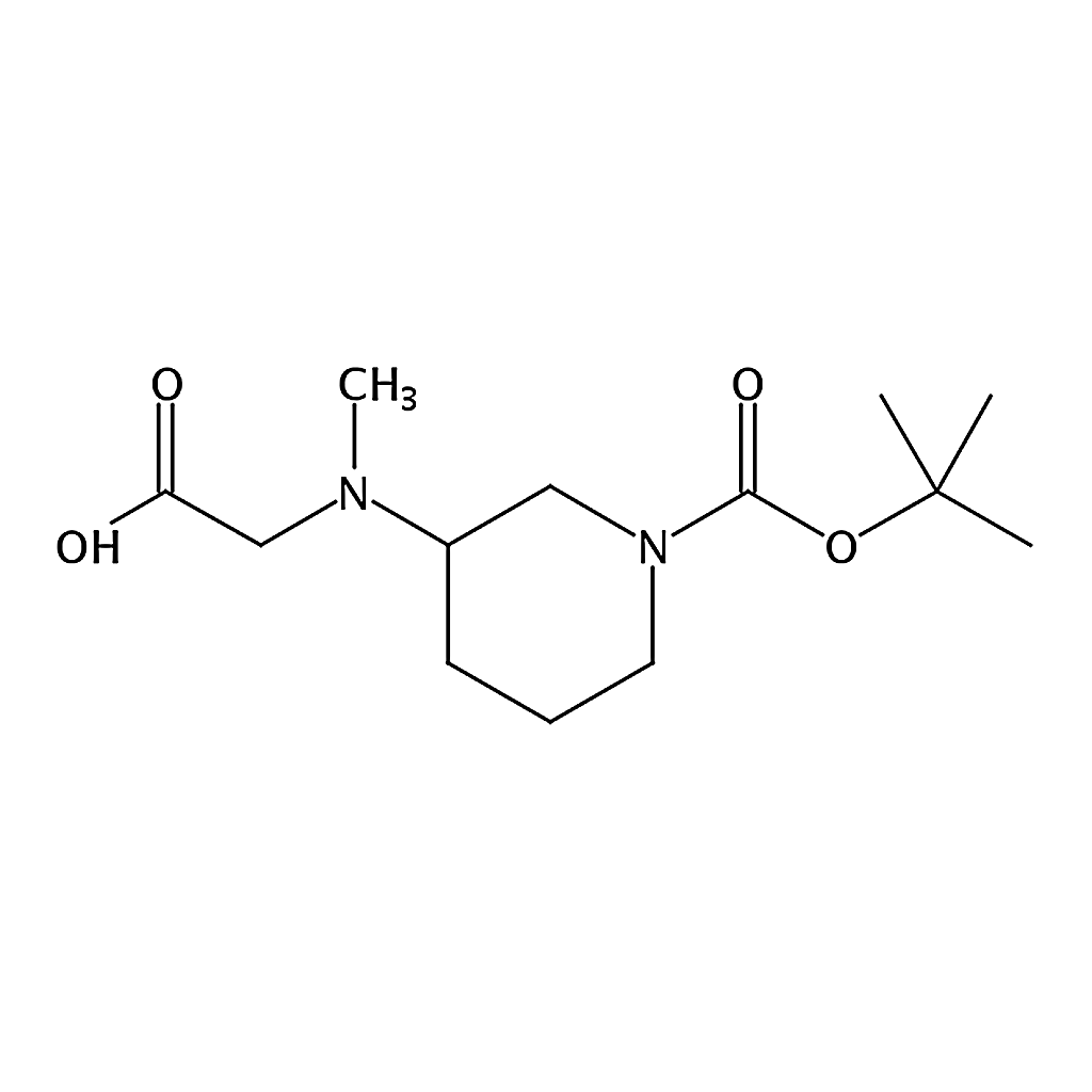 RHAWN 3-(CarboxyMethyl-Methyl-aMino)-piperidine-1-carboxylic acid tert-butyl ester