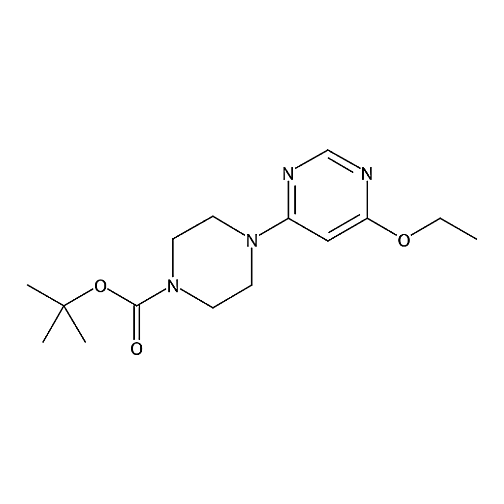 RHAWN tert-Butyl 4-(6-ethoxypyrimidin-4-yl)piperazine-1-carboxylate