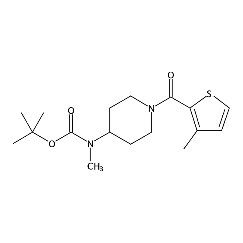 RHAWN tert-Butyl methyl(1-(3-methylthiophene-2-carbonyl)piperidin-4-yl)carbamate