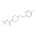 RHAWN tert-Butyl 4-(((5-methylpyridin-2-yl)thio)methyl)piperidine-1-carboxylate