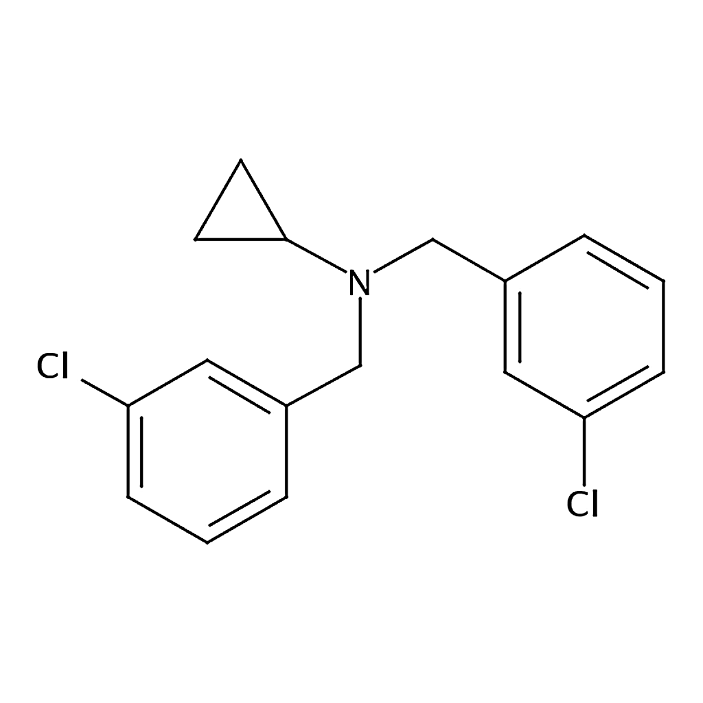 RHAWN N,N-Bis(3-chlorobenzyl)cyclopropanamine