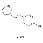 RHAWN 4-((Pyrrolidin-3-ylamino)methyl)benzonitrile hydrochloride