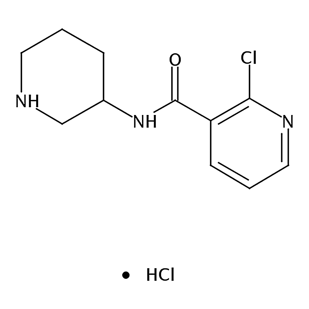 RHAWN 2-Chloro-N-(piperidin-3-yl)nicotinamide hydrochloride