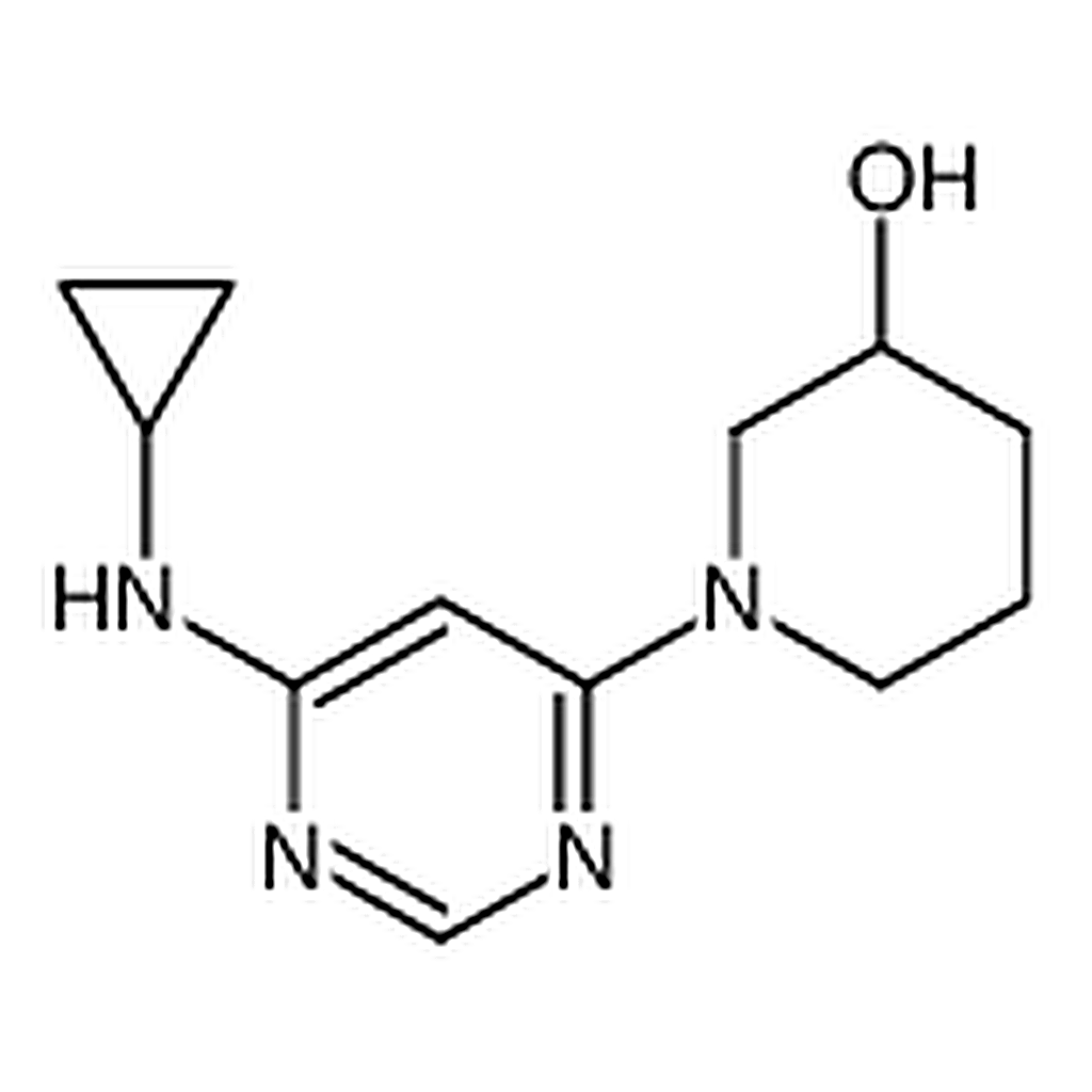 RHAWN 1-(6-(Cyclopropylamino)pyrimidin-4-yl)piperidin-3-ol