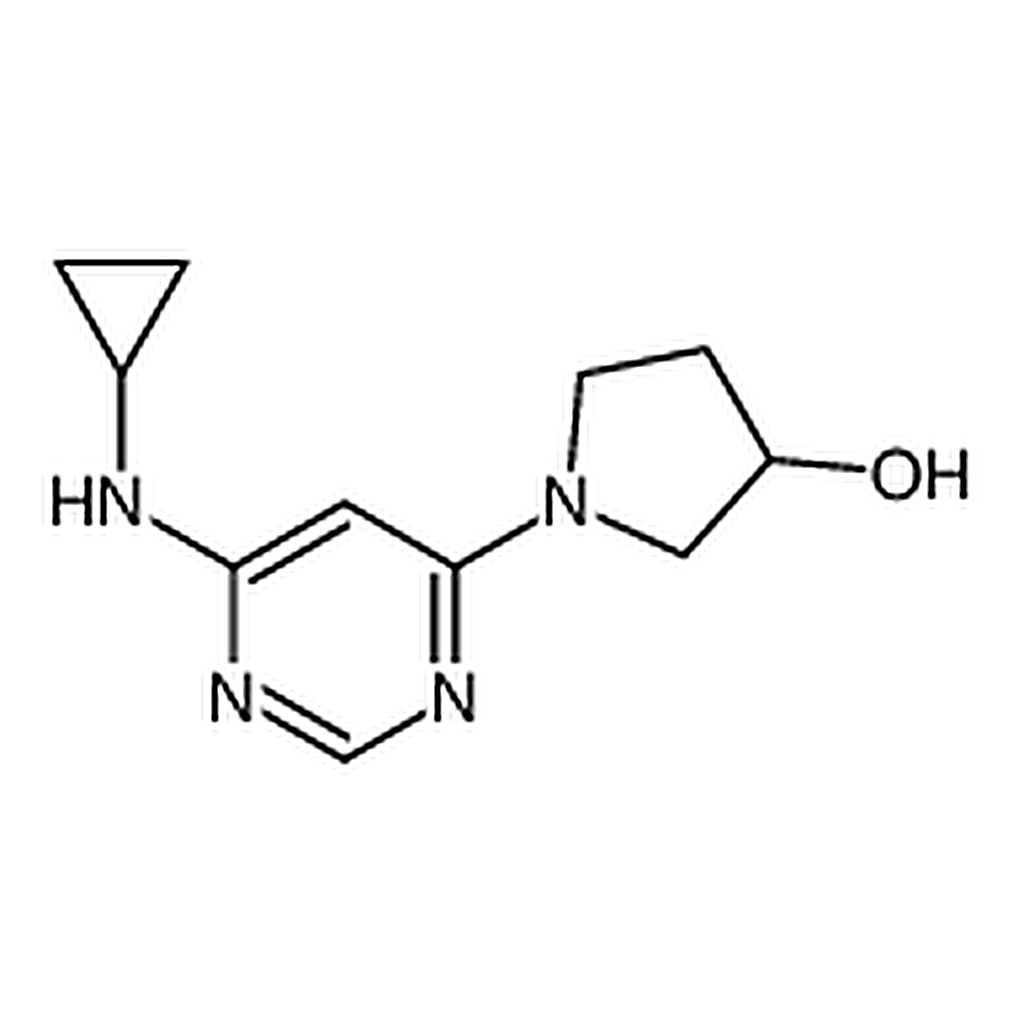 RHAWN 1-(6-(Cyclopropylamino)pyrimidin-4-yl)pyrrolidin-3-ol