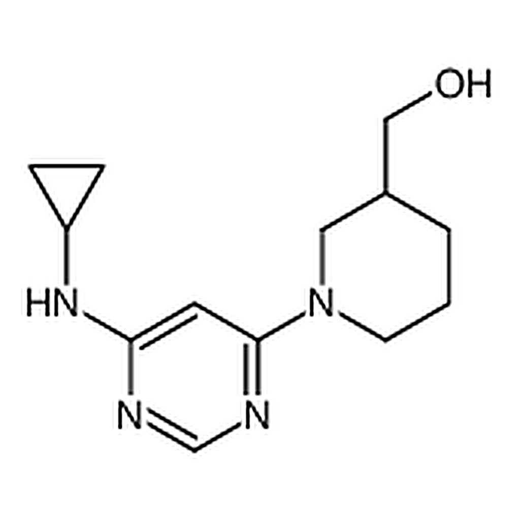 RHAWN (1-(6-(Cyclopropylamino)pyrimidin-4-yl)piperidin-3-yl)methanol