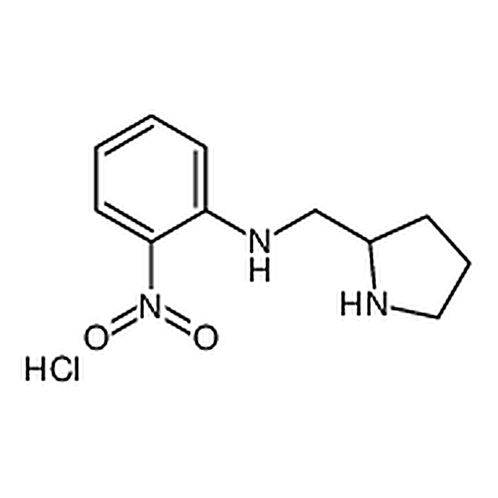 RHAWN 2-Nitro-N-(pyrrolidin-2-ylmethyl)aniline hydrochloride