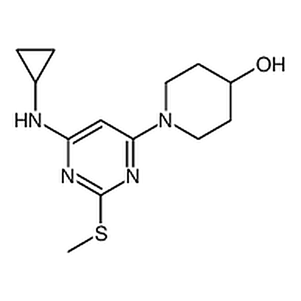 RHAWN 1-(6-(Cyclopropylamino)-2-(methylthio)pyrimidin-4-yl)piperidin-4-ol