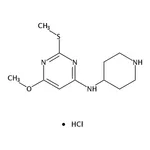 RHAWN 6-Methoxy-2-(methylthio)-N-(piperidin-4-yl)pyrimidin-4-amine hydrochloride