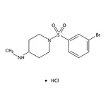RHAWN 1-((3-Bromophenyl)sulfonyl)-N-methylpiperidin-4-amine hydrochloride