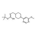 RHAWN tert-Butyl ((1-(6-methoxypyrimidin-4-yl)piperidin-4-yl)methyl)carbamate