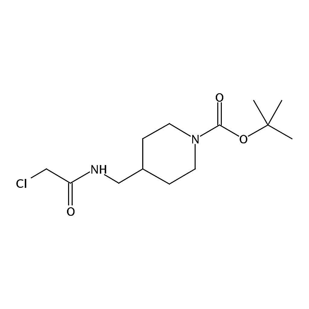 RHAWN tert-Butyl 4-((2-chloroacetamido)methyl)piperidine-1-carboxylate