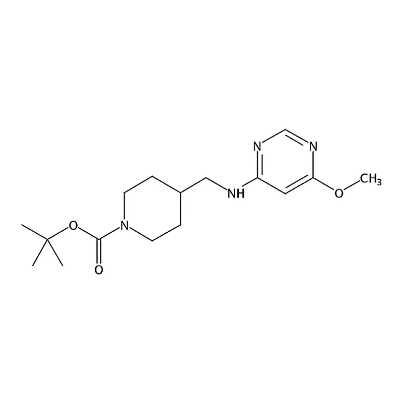 RHAWN tert-Butyl 4-(((6-methoxypyrimidin-4-yl)amino)methyl)piperidine-1-carboxylate