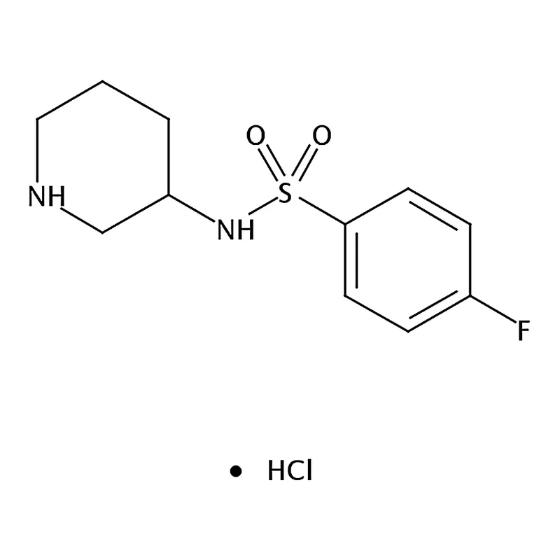 RHAWN 4-Fluoro-N-(piperidin-3-yl)benzenesulfonamide hydrochloride