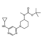 RHAWN tert-Butyl (1-(6-(cyclopropylamino)pyrimidin-4-yl)piperidin-3-yl)(methyl)carbamate