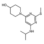 RHAWN 1-(6-(Isopropylamino)-2-(methylthio)pyrimidin-4-yl)piperidin-4-ol