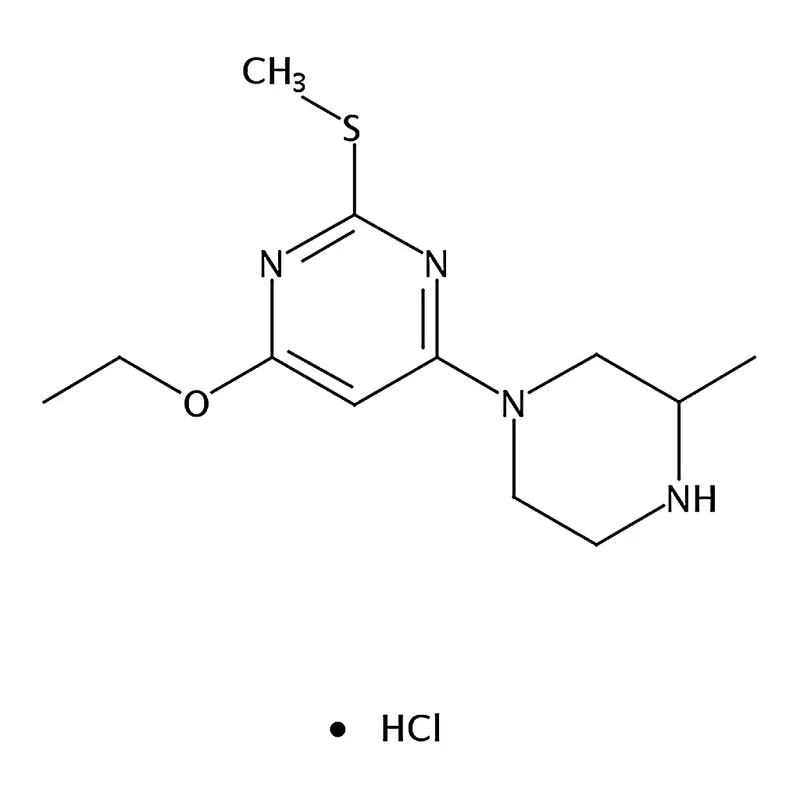 RHAWN 4-Ethoxy-6-(3-Methyl-piperazin-1-yl)-2-Methylsulfanyl-pyriMidine hydrochloride