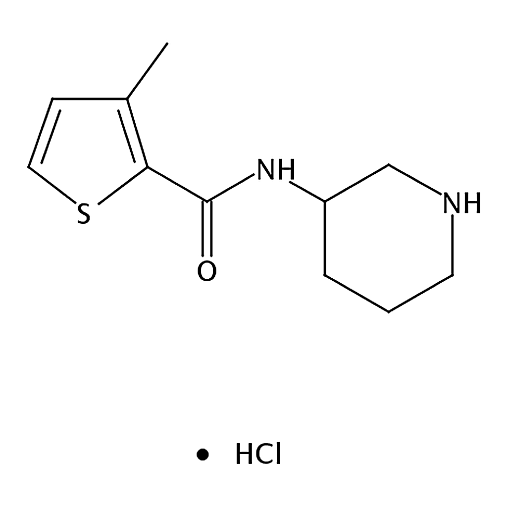 RHAWN 3-Methyl-N-(piperidin-3-yl)thiophene-2-carboxamide hydrochloride