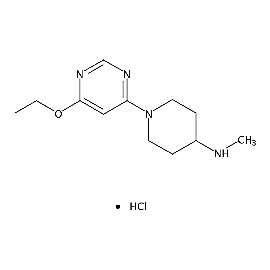 RHAWN 1-(6-Ethoxypyrimidin-4-yl)-N-methylpiperidin-4-amine hydrochloride