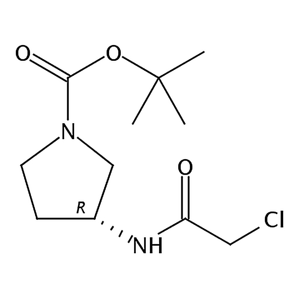 RHAWN (R)-tert-Butyl 3-(2-chloroacetamido)pyrrolidine-1-carboxylate
