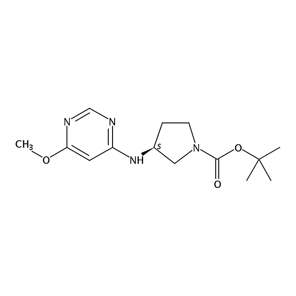 RHAWN (S)-tert-Butyl 3-((6-methoxypyrimidin-4-yl)amino)pyrrolidine-1-carboxylate