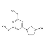 RHAWN (S)-1-(6-Methoxy-2-(methylthio)pyrimidin-4-yl)pyrrolidin-3-ol