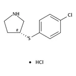 RHAWN (R)-3-((4-Chlorophenyl)thio)pyrrolidine hydrochloride