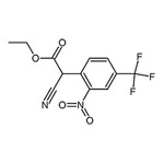 RHAWN Ethyl 2-cyano-2-(2-nitro-4-(trifluoromethyl)phenyl)acetate
