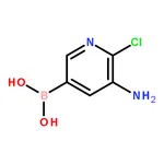 RHAWN (5-Amino-6-chloropyridin-3-yl)boronic acid