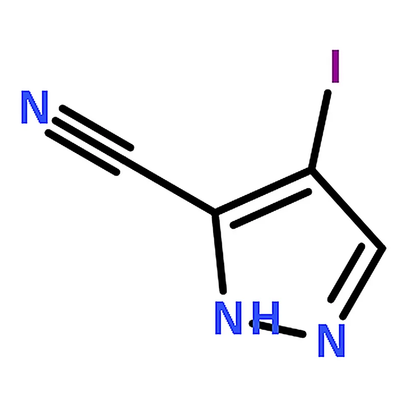 RHAWN 4-Iodo-1H-pyrazole-5-carbonitrile