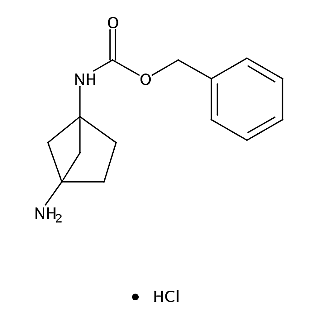 RHAWN Benzyl (4-aminobicyclo[2.1.1]hexan-1-yl)carbamate hydrochloride