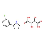RHAWN (S)-2-(3-Fluorophenyl)pyrrolidine D-Tartrate
