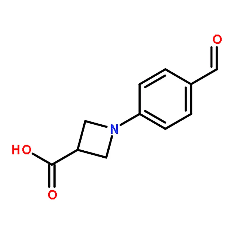 RHAWN 1-(4-Formylphenyl)azetidine-3-carboxylic acid