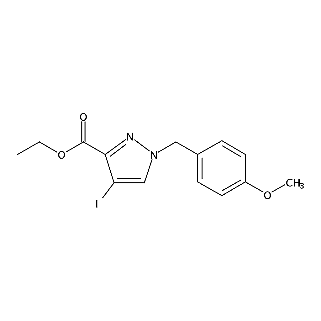 RHAWN Ethyl 4-iodo-1-(4-methoxybenzyl)-1H-pyrazole-3-carboxylate