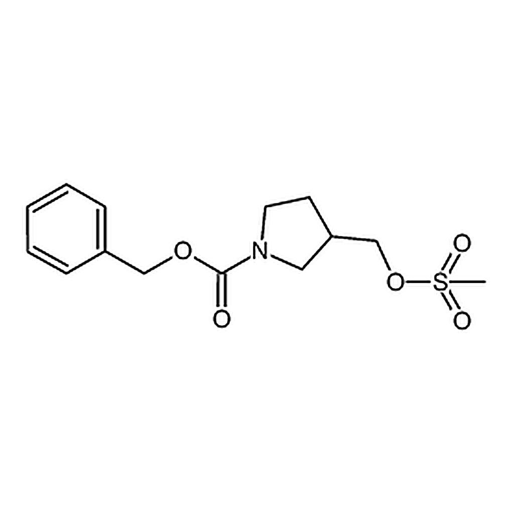 RHAWN Benzyl 3-(((methylsulfonyl)oxy)methyl)pyrrolidine-1-carboxylate