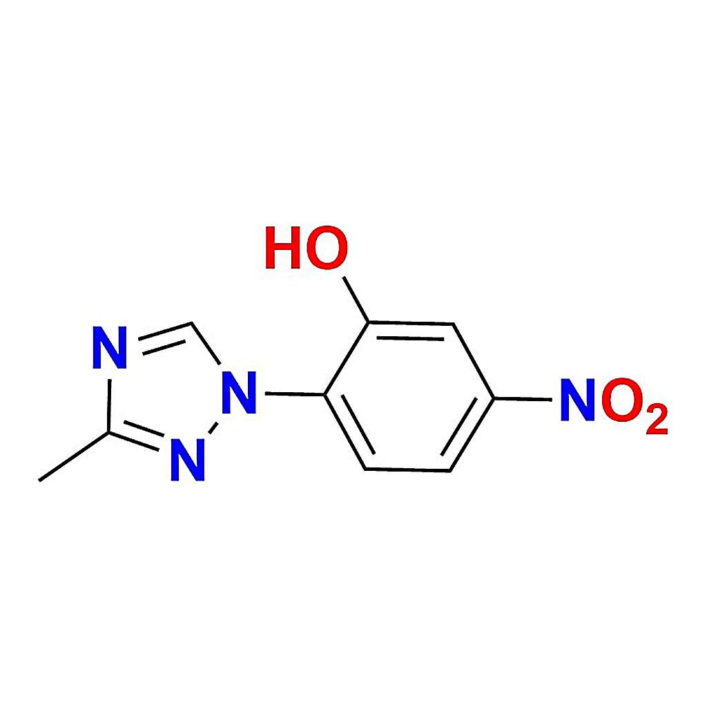 RHAWN 2-(3-methyl-1H-1,2,4-triazol-1-yl)-5-nitrophenol