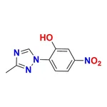 RHAWN 2-(3-methyl-1H-1,2,4-triazol-1-yl)-5-nitrophenol