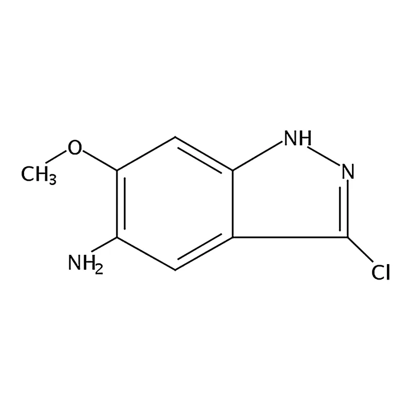 RHAWN 3-Chloro-6-methoxy-1H-indazol-5-amine