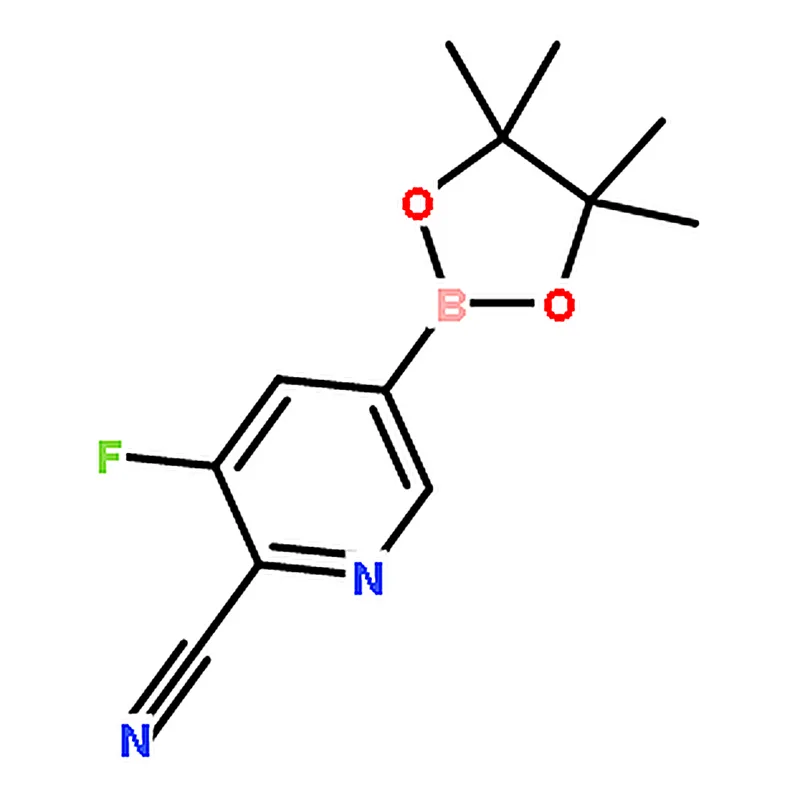 RHAWN 3-Fluoro-5-(4,4,5,5-tetramethyl-1,3,2-dioxaborolan-2-yl)picolinonitrile