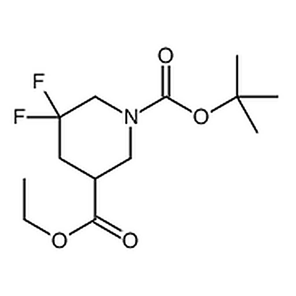RHAWN 1-tert-Butyl 3-ethyl 5,5-difluoropiperidine-1,3-dicarboxylate