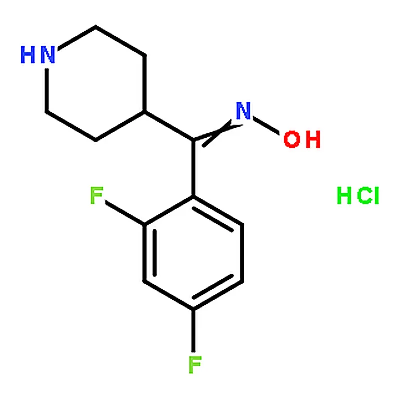 RHAWN 2,4-Difluorophenyl-(4-piperidinyl)methanone oxime hydrochloride