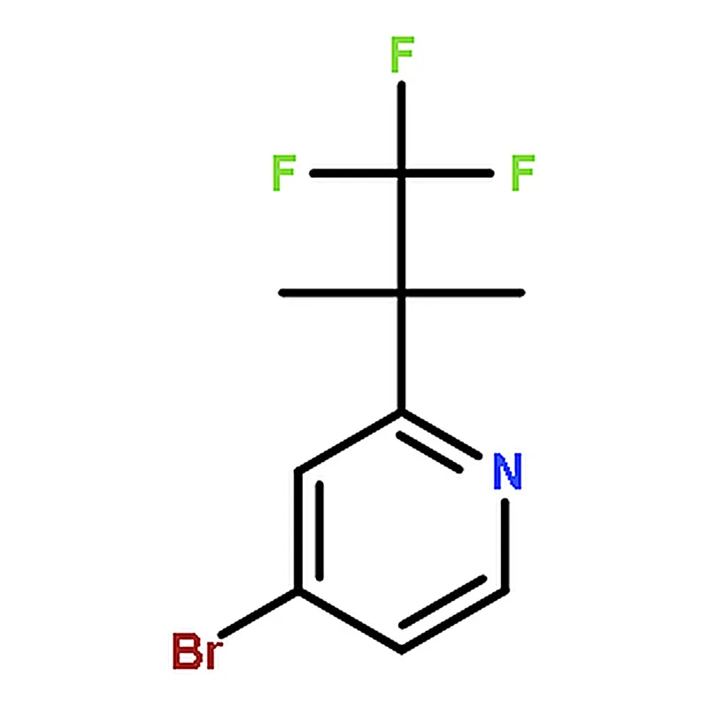 RHAWN 4-Bromo-2-(1,1,1-trifluoro-2-methylpropan-2-yl)pyridine