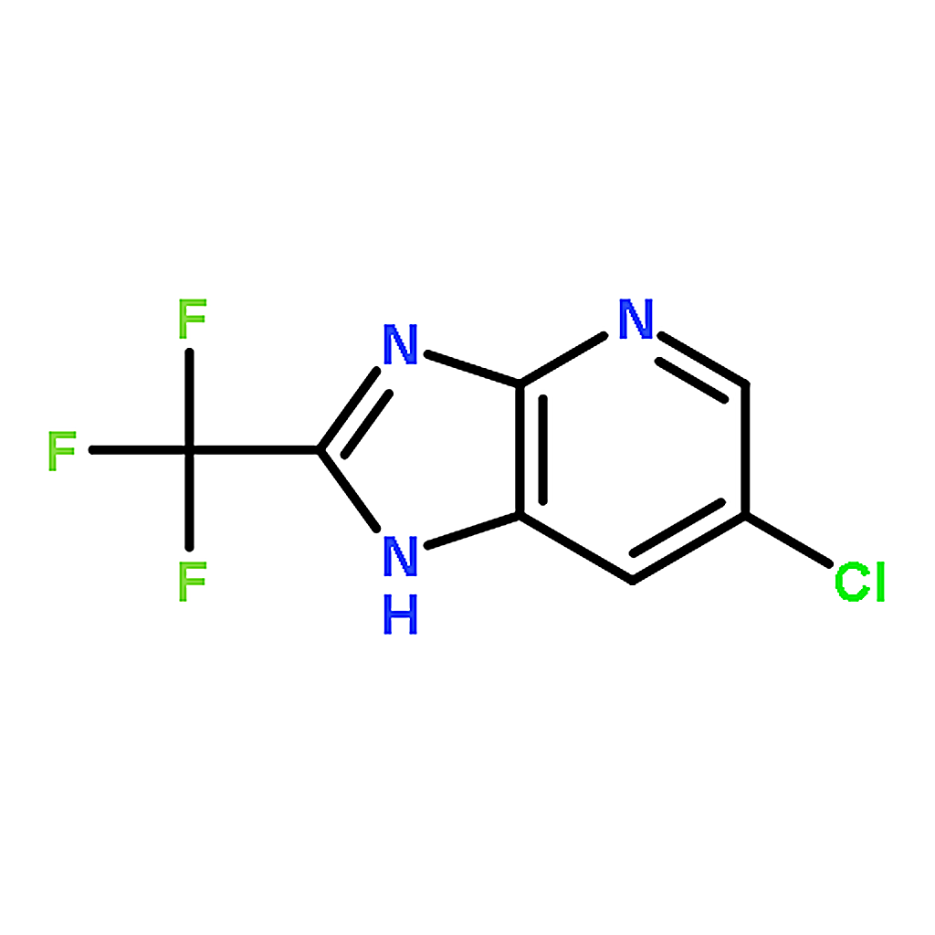 RHAWN 6-Chloro-2-(trifluoromethyl)-3H-imidazo[4,5-b]pyridine