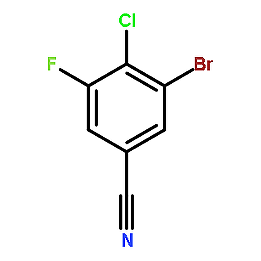 RHAWN 3-Bromo-4-chloro-5-fluorobenzonitrile
