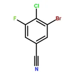 RHAWN 3-Bromo-4-chloro-5-fluorobenzonitrile